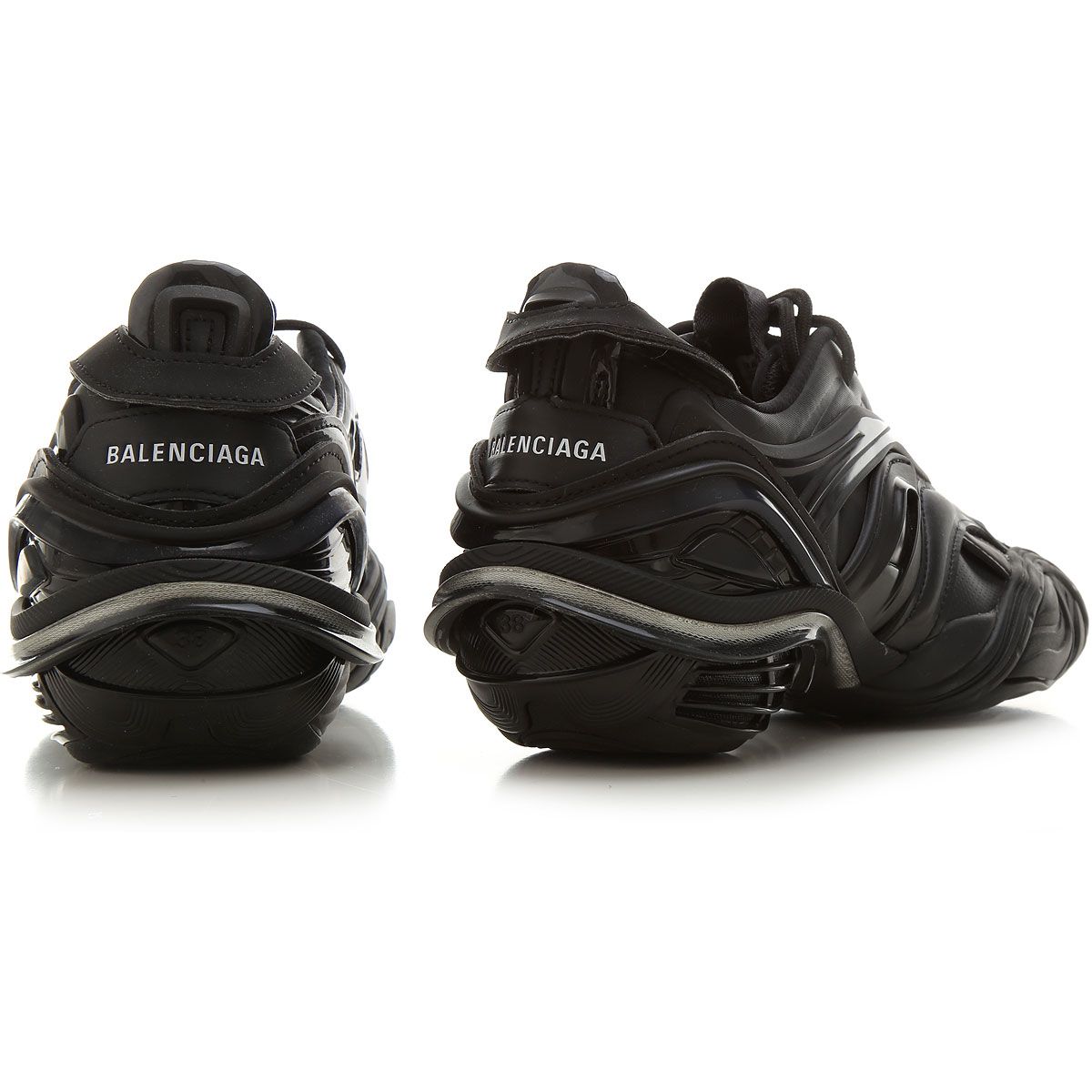 Balenciaga Black Tyrex Low Sneakers