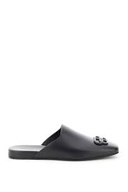 Balenciaga Black BB Men's Mules