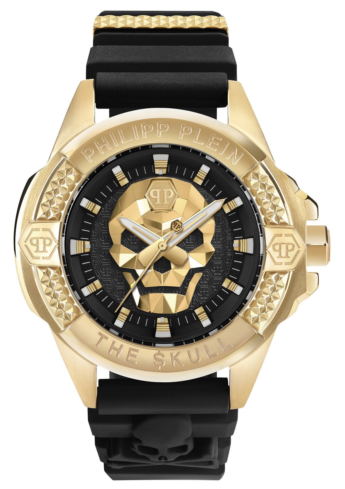 Philipp Plein Black The $kull Watch
